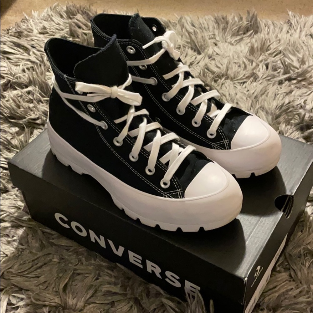 High Top Lug Sole Converse